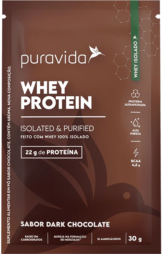 WHEY PROTEIN ISOLADO - WHEY 100% ISOLADO DARK CHOCOLATE 30g