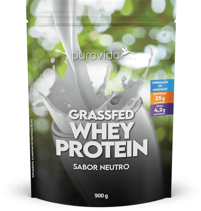 Whey Protein Grassfed - Sabor Chocolate Belga 450g